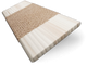 ColorizedSwatch  Nordic Oak & Chevron Tan Faux Wood Blind - 50mm Slat sample image 3398