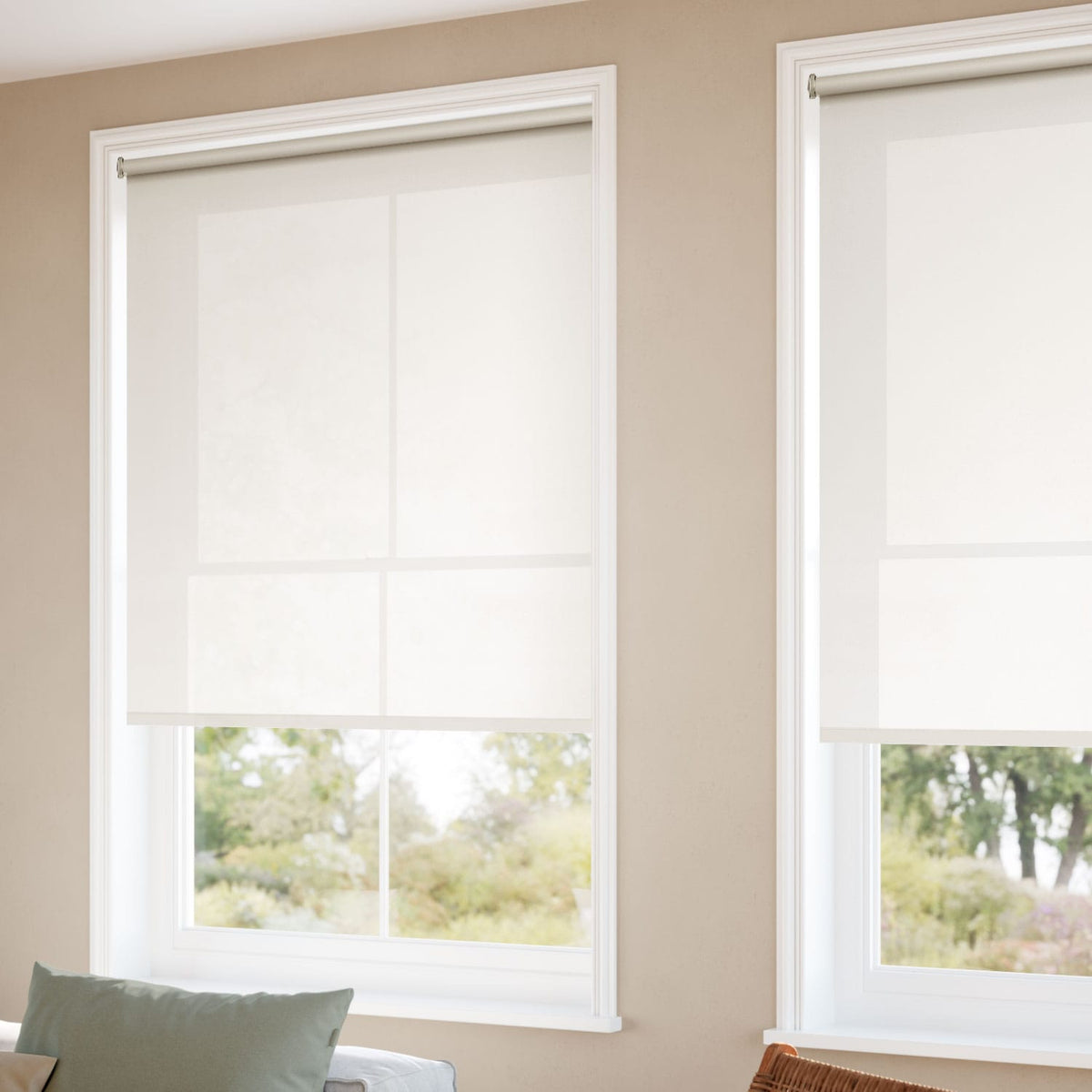 ColorizedZoom Valencia Sandstone  Roller Blind 3460