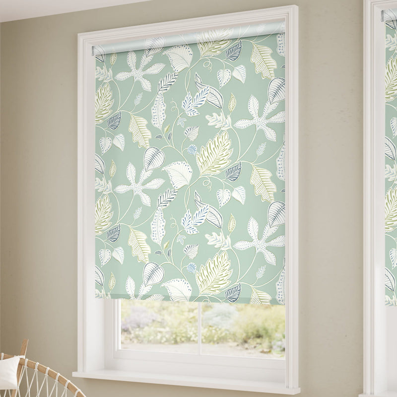 ColorizedZoom Flavia Seafoam  Roller Blind 3650