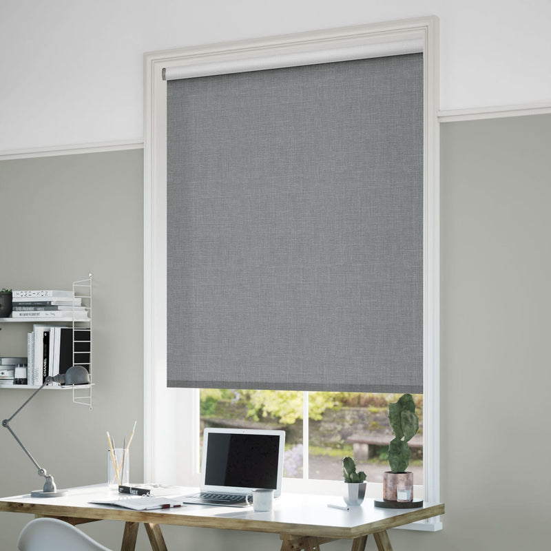 ColorizedZoom Canali Blackout Steeple Grey  Roller Blind 3722