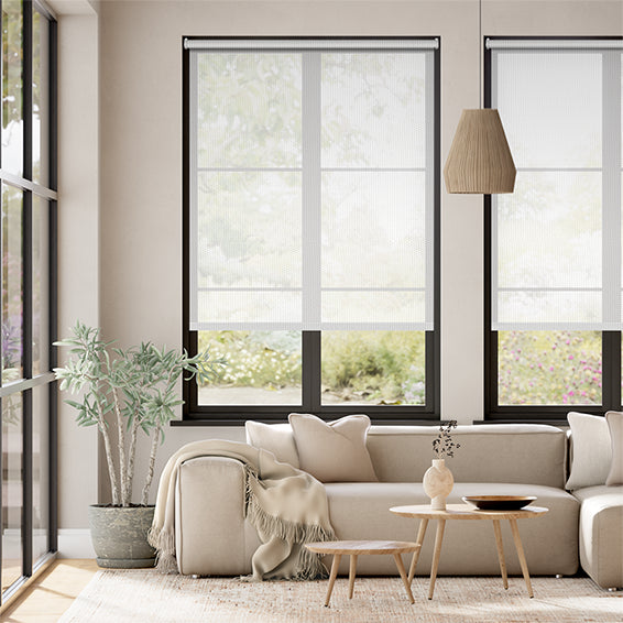 Colorized Oculus Alabaster Magic Screen Roller Blind 3732