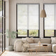 Colorized Oculus Alabaster Magic Screen Roller Blind 3732