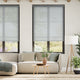 Colorized Oculus Modern Grey Magic Screen Roller Blind 3739