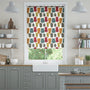 Colorized Cedar Tree Chilli Roller Blind 3749