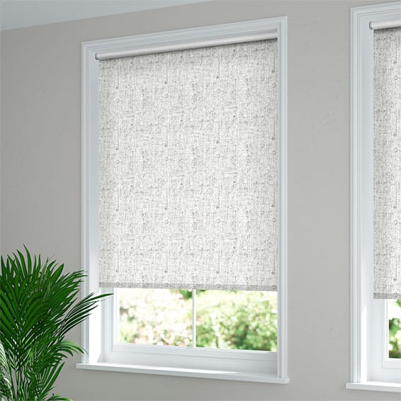 ColorizedZoom Lancaster Blackout Birch Grey Roller Blind 3784