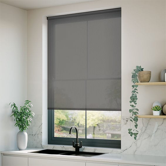 ColorizedZoom Electric Oculus Slate  Roller Blind 3862