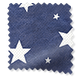 ColorizedSwatch Electric Starry Skies Blue Roller Blind sample image 3864