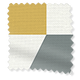 ColorizedSwatch Nuevo Blocks Dandelion Roller Blind sample image 3888