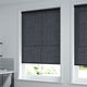 ColorizedZoom Laurent Charcoal  Roller Blind 3894