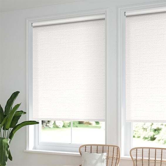 ColorizedZoom Choices Acantha Snow White Roller Blind 3896