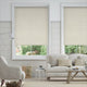 Colorized Raffia Blackout Linen Roller Blind 3906