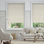 Colorized Raffia Blackout Linen Roller Blind 3906