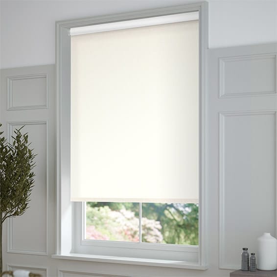 ColorizedZoom Choices Elodie Classic White Roller Blind 3907