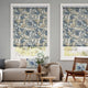 Colorized William Morris Acanthus Vintage Blue Roller Blind 3911