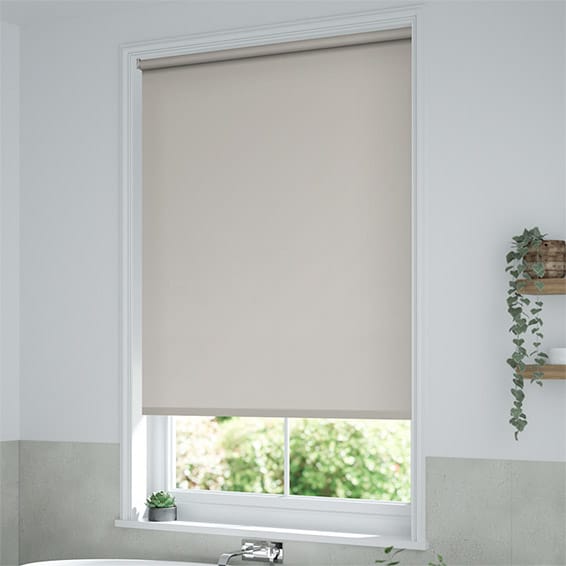ColorizedZoom Metropolis PVC Blackout Cool Grey Roller Blind 3918