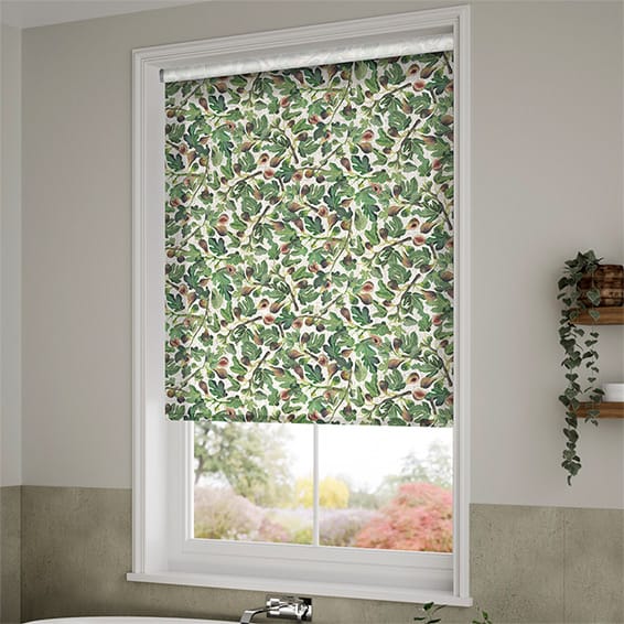 ColorizedZoom Choices Figs Green Roller Blind 3939