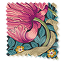 ColorizedSwatch William Morris Pimpernel Teal Roller Blind sample image 8996