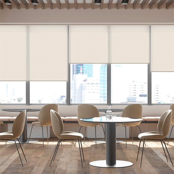 Colorized Contract Thermal Plus Linen Roller Blind 3971