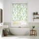 Colorized Dappled Ferns Leaf Green Roller Blind 4006