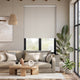 Colorized Fara Blackout Pebble Beach Roller Blind 4021
