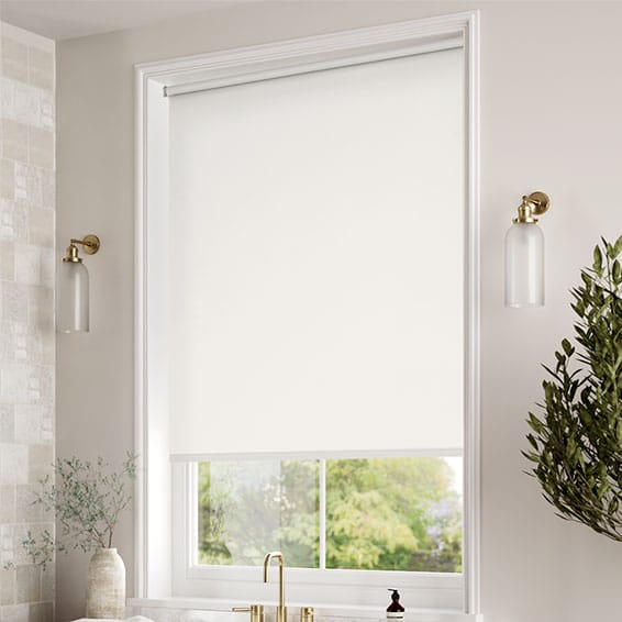 ColorizedZoom Mahon Blackout Porcelain Roller Blind 4046