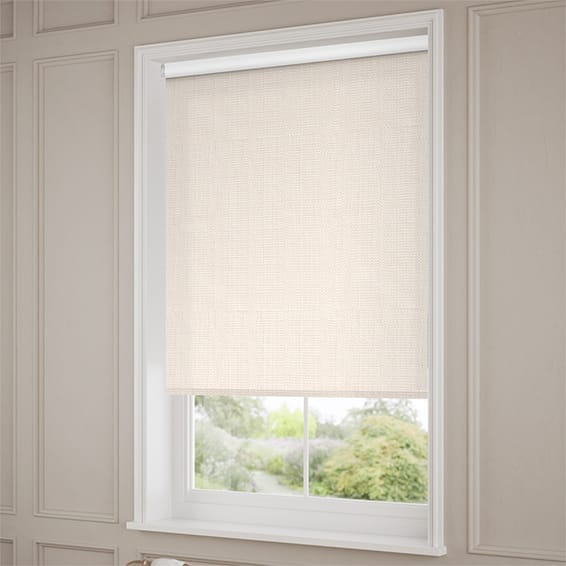 ColorizedZoom Choices Etta Antique White Roller Blind Zoom 8988