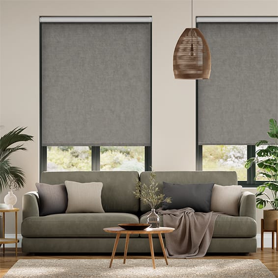 Colorized Choices Alva Elephant Grey Roller Blind 4114