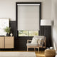 Colorized Electric Choices Grande Stripe Linen Roller Blind 4152