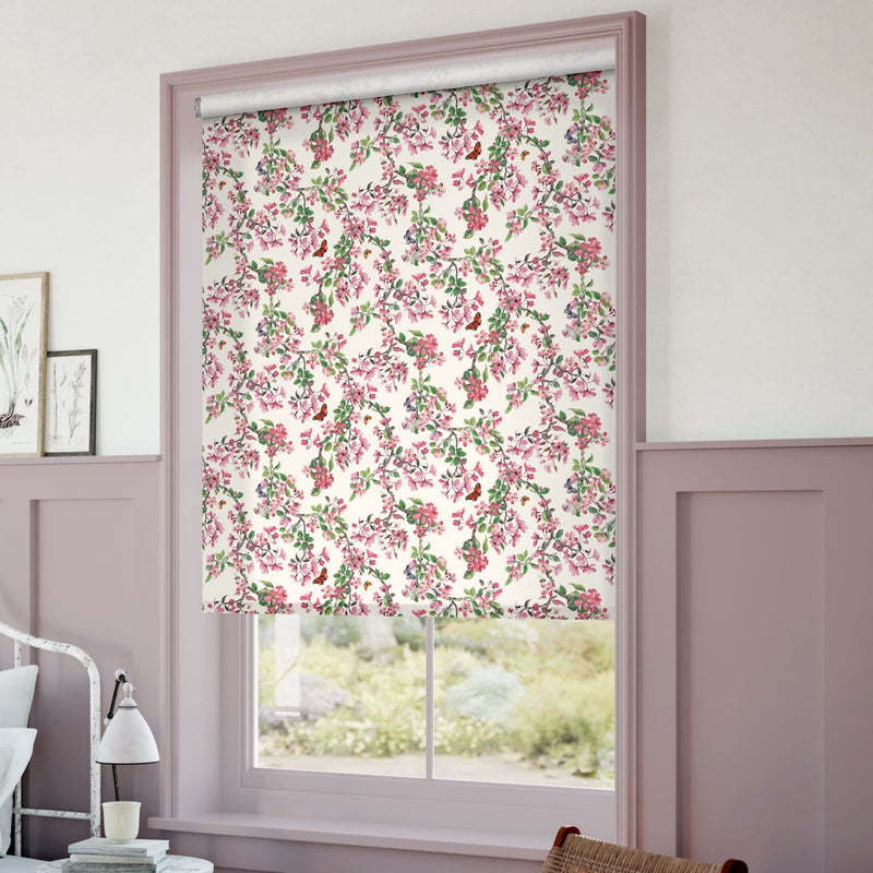 ColorizedZoom Choices Blossom Pink Roller Blind 4169