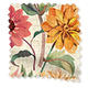 ColorizedSwatch Choices Dahlia and Chrysanthemum Yellow Roller Blind sample image 4170