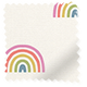 ColorizedSwatch Little Arches Blackout Rainbow Roller Blind sample image 8986