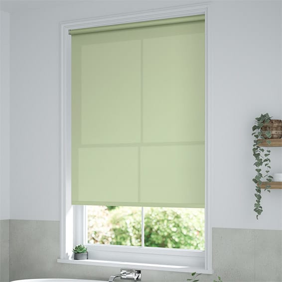 ColorizedZoom Electric Avalon Peppermint Cream Roller Blind 4250