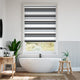 Colorized Twist2Go Splash Blackout Letterbox Noir Roller Blind 4395