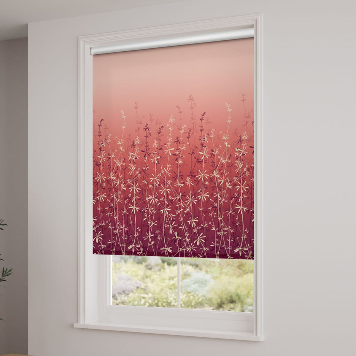 ColorizedZoom Goosegrass Berry Roller Blind 4427