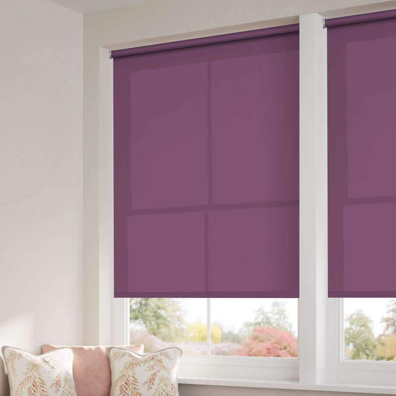 ColorizedZoom Twist2Go Avalon Berry Roller Blind 4439