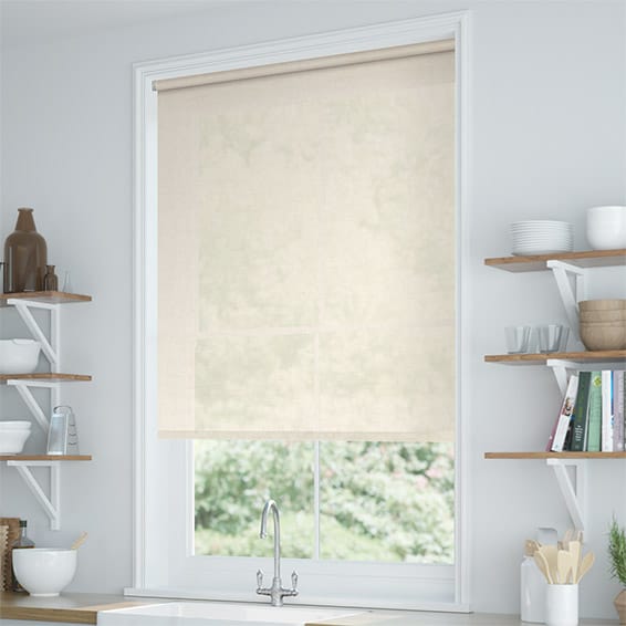 ColorizedZoom Twist2Go Onella Classic Cream Roller Blind 4456