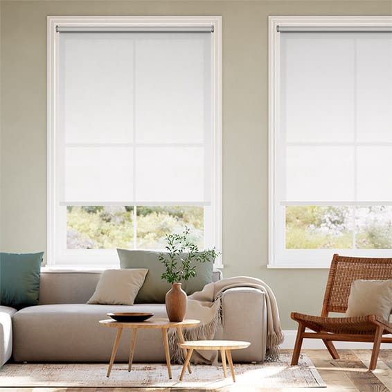 Colorized Twist2Go Rhodes Porcelain Roller Blind 4460