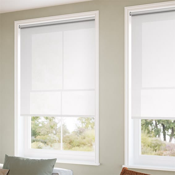ColorizedZoom Twist2Go Rhodes Porcelain Roller Blind 4460