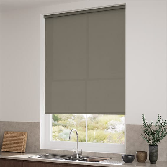 ColorizedZoom Twist2Go Rhodes Warm Stone Roller Blind 4462