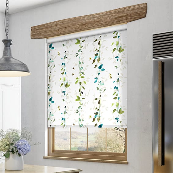 ColorizedZoom Twist2Go Secret Garden Bluegrass Roller Blind 4564