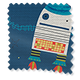 ColorizedSwatch Twist2Go Robbie Robonaut Blackout Space Blue Roller Blind sample image 4569
