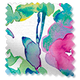 ColorizedSwatch Twist2Go Fairhaven Carnival Roller Blind sample image 4626