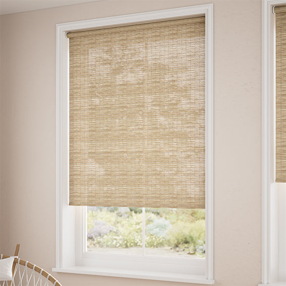 ColorizedZoom Twist2Go Dorado Flax Roller Blind 4629