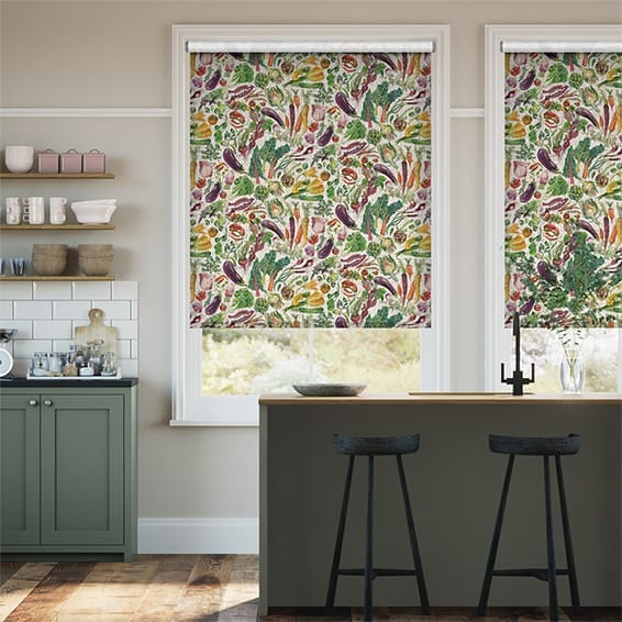 Colorized Twist2Go Choices Vegetable Garden Multi Roller Blind 4641