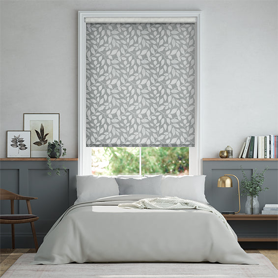 Colorized Twist2Go Choices Toscana Pearl Grey Roller Blind 4646