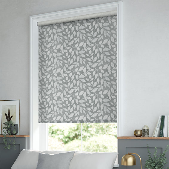 ColorizedZoom Twist2Go Choices Toscana Pearl Grey Roller Blind 4646