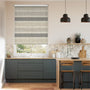 Colorized Twist2Go Choices Cardigan Stripe Linen Stone Roller Blind 4692