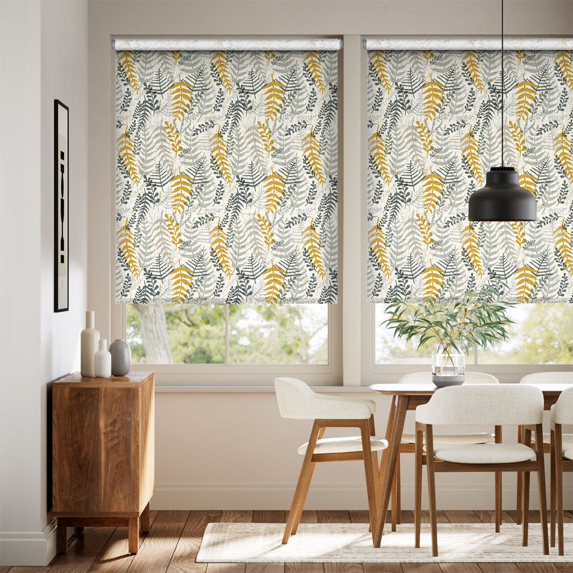 Colorized Twist2Go Choices Arboretum Linen Sunshine Roller Blind 4707