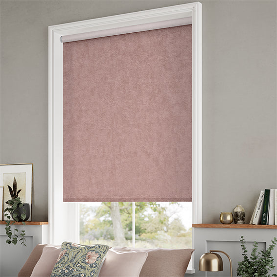 ColorizedZoom Twist2Go Choices Alva Dusky Rose Roller Blind 4712