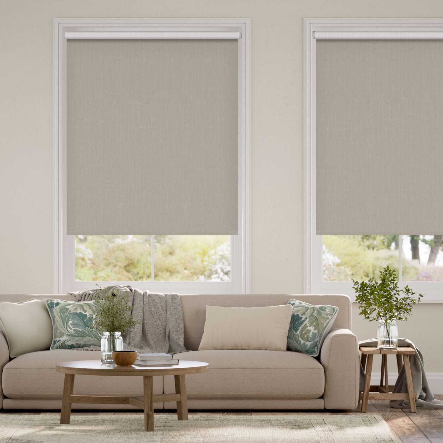 Colorized Twist2Go Choices Averley Parchment Roller Blind 4772